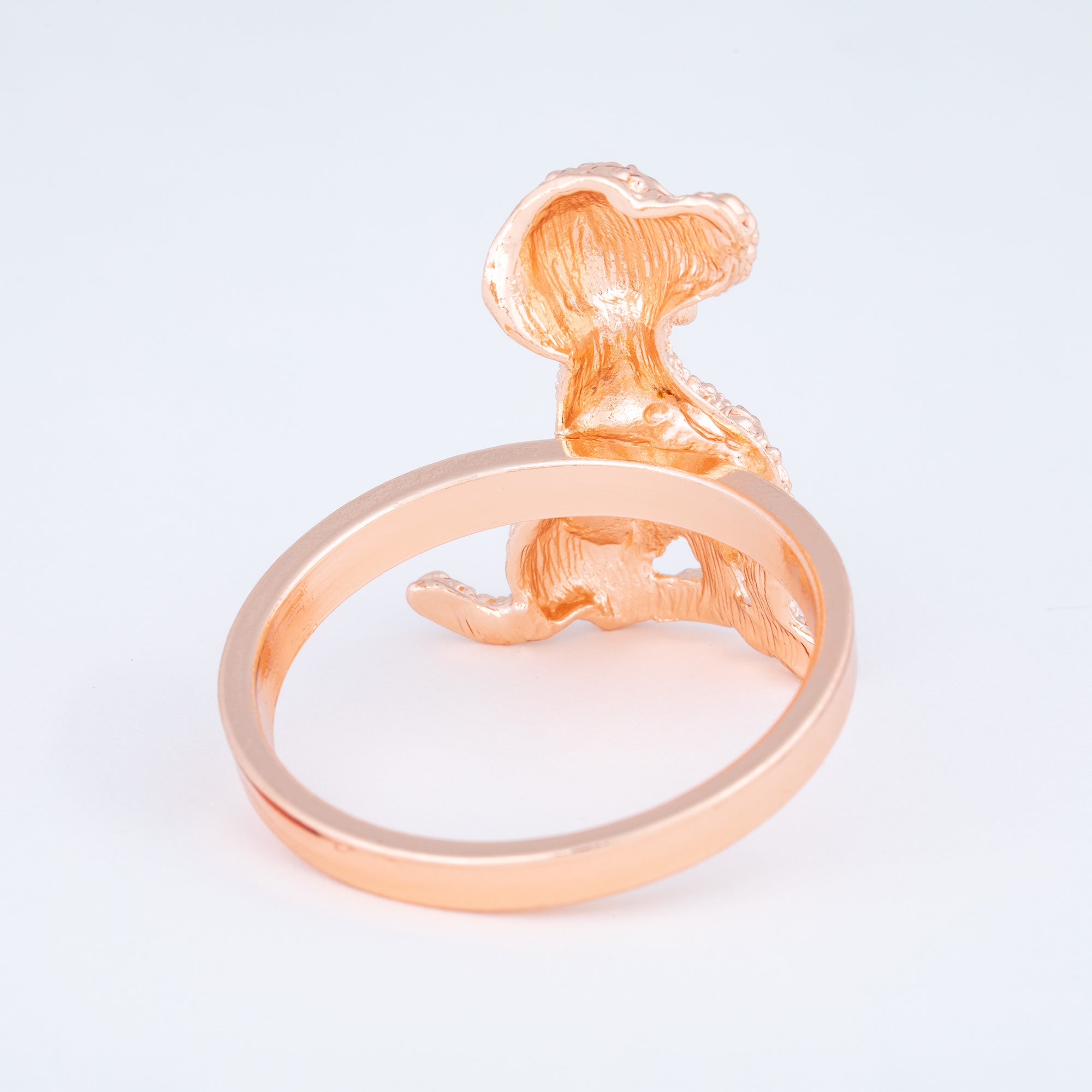 Rose Gold Dog Napkin Holder - Set of 4 - Aaria Tees Aaria Tees