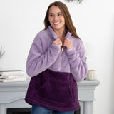 Two Tone Fleece Pullover - Aaria Tees Aaria Tees