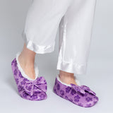 Super Cozy&trade; Leopard Paw Slippers With Large Bow - Aaria Tees Aaria Tees