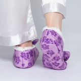 Super Cozy&trade; Leopard Paw Slippers With Large Bow - Aaria Tees Aaria Tees