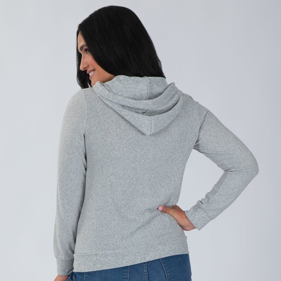 Adorable Print Terry Hoodie - Aaria Tees Aaria Tees