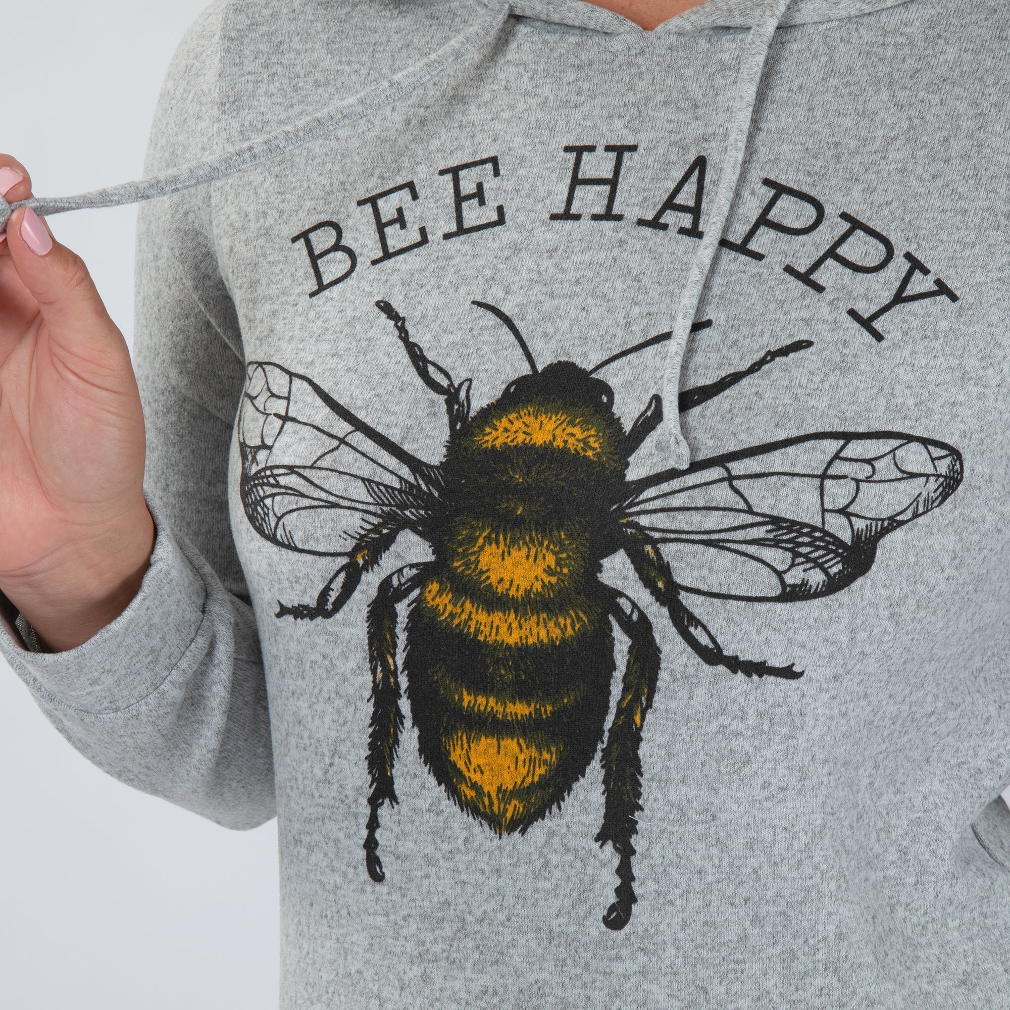 Adorable Print Terry Hoodie - Aaria Tees Aaria Tees
