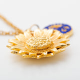 Peace For Ukraine Gold Plated Necklace - Aaria Tees Aaria Tees