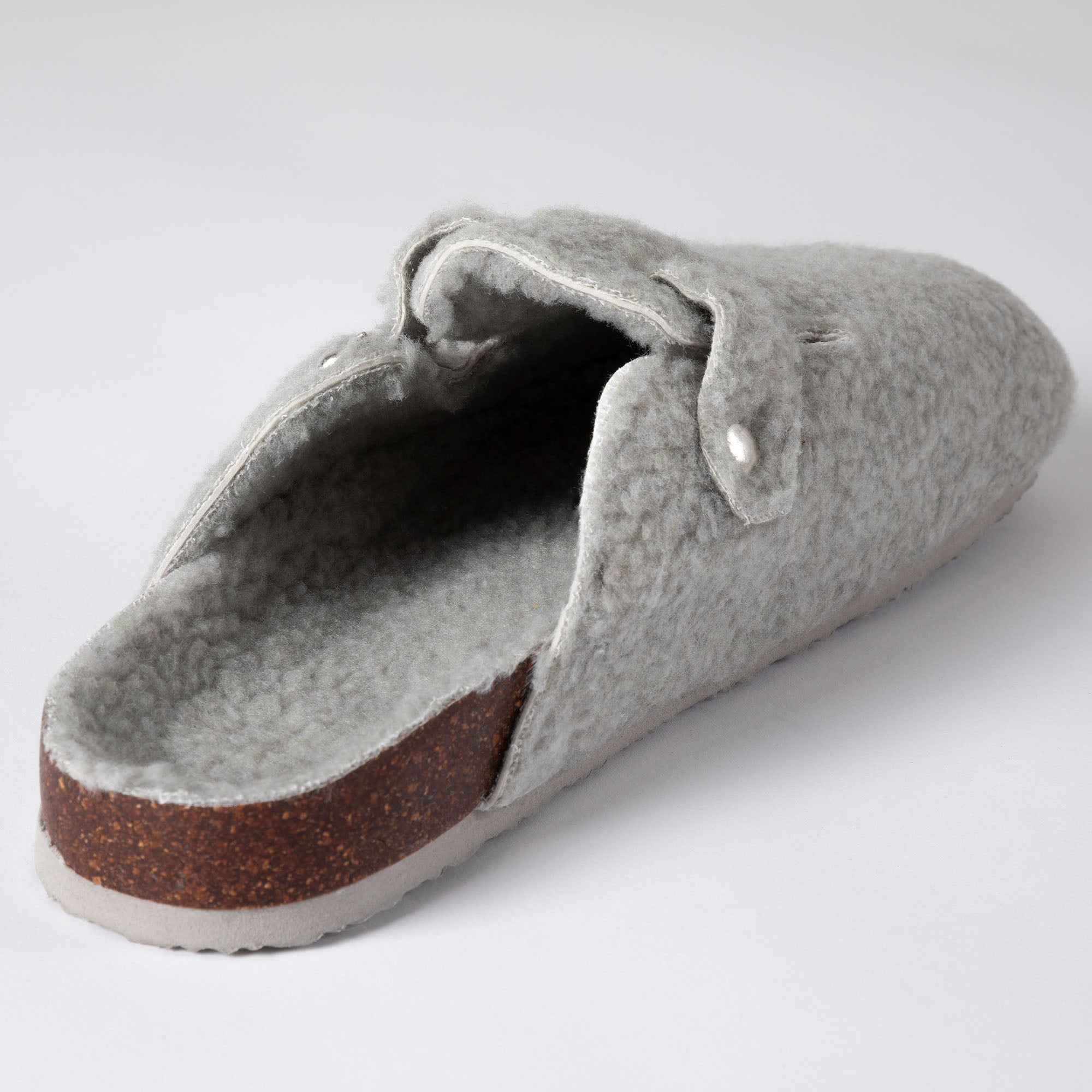 Paw Print Plush Sherpa Fleece Clog Slippers - Aaria Tees Aaria Tees