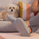 Paw Print Plush Sherpa Fleece Clog Slippers - Aaria Tees Aaria Tees