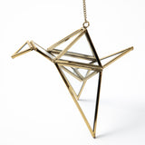 Brass Crane Ornament - Aaria Tees Aaria Tees