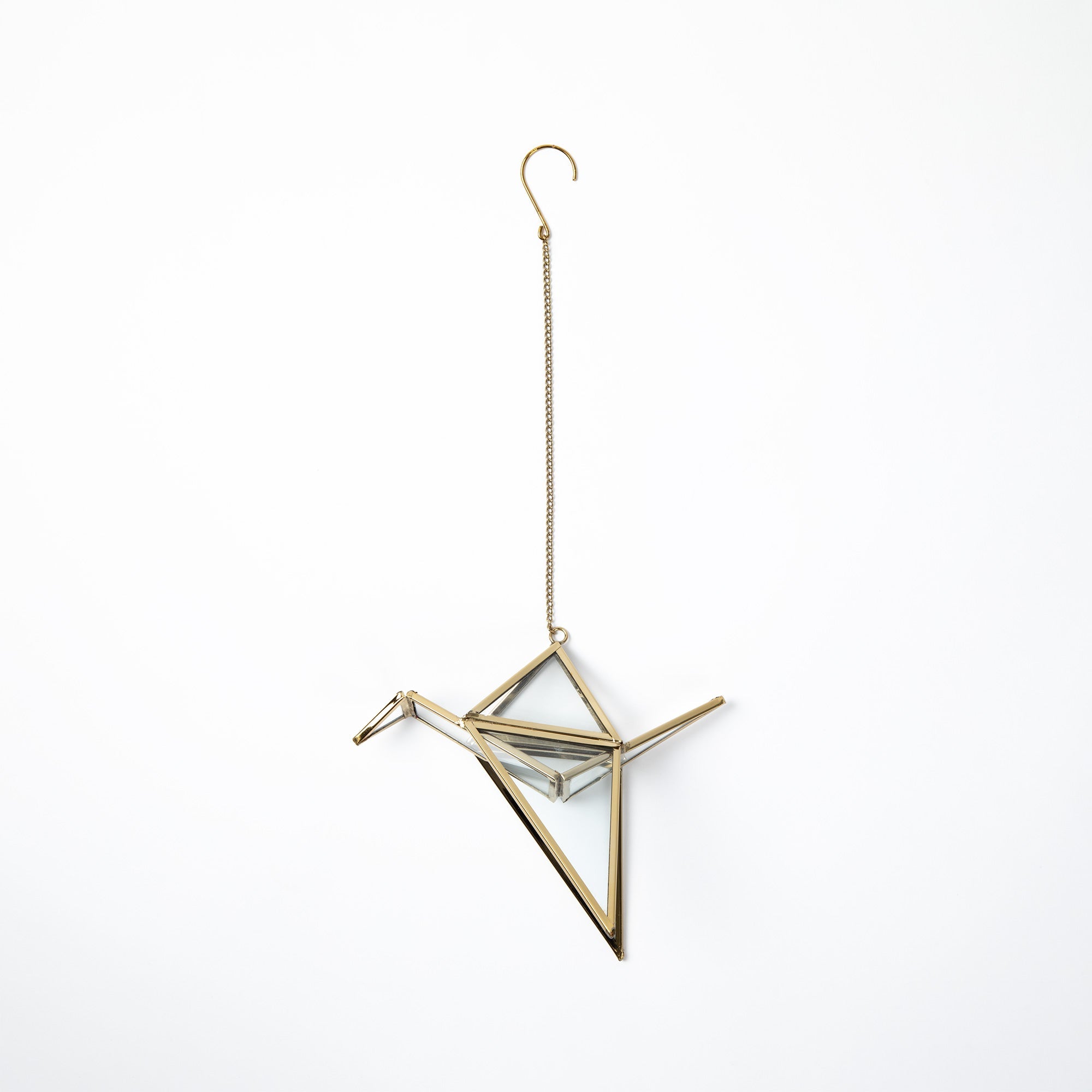 Brass Crane Ornament - Aaria Tees Aaria Tees