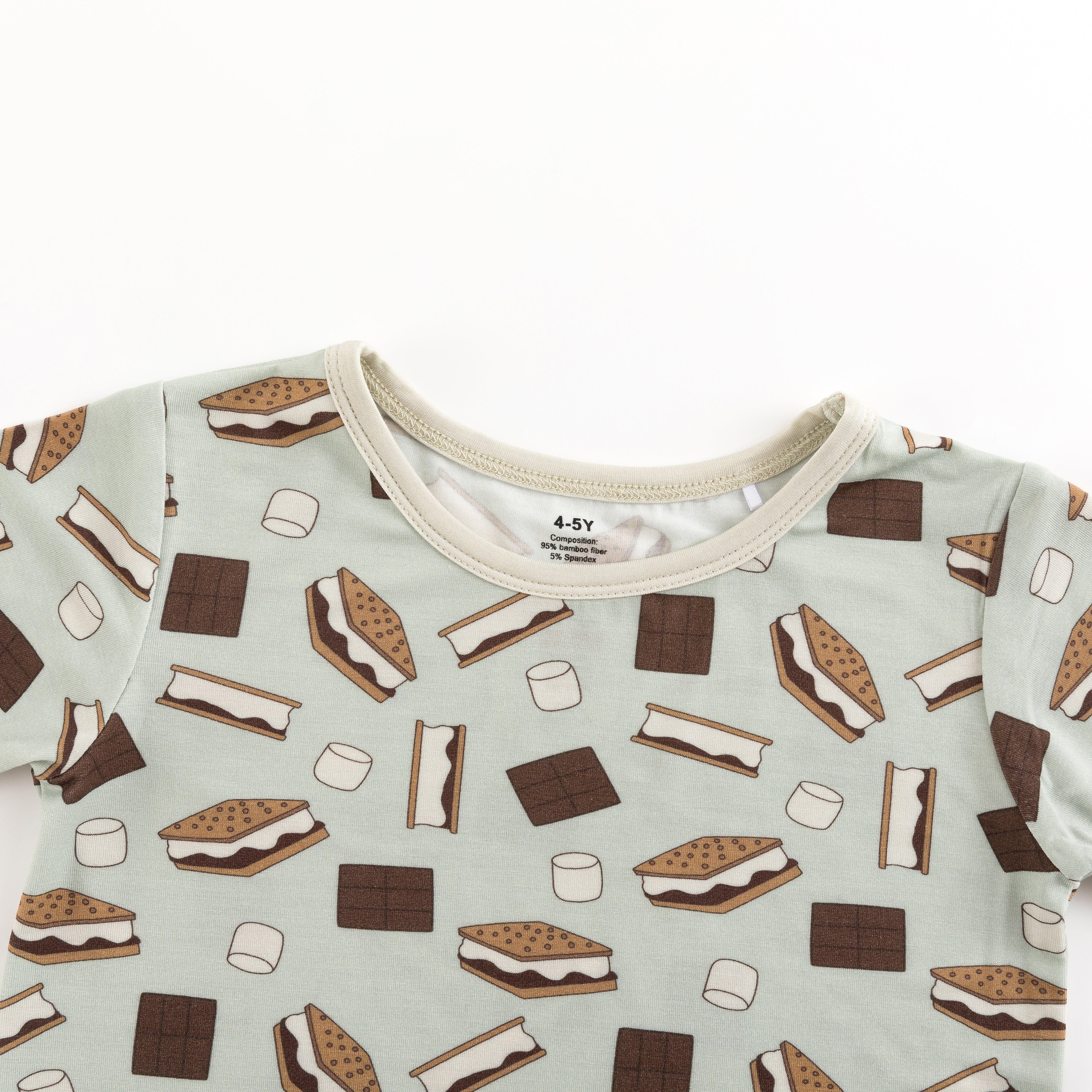 S'more to Love (Short PJ Set) - Blue - Aaria Tees Aaria Tees
