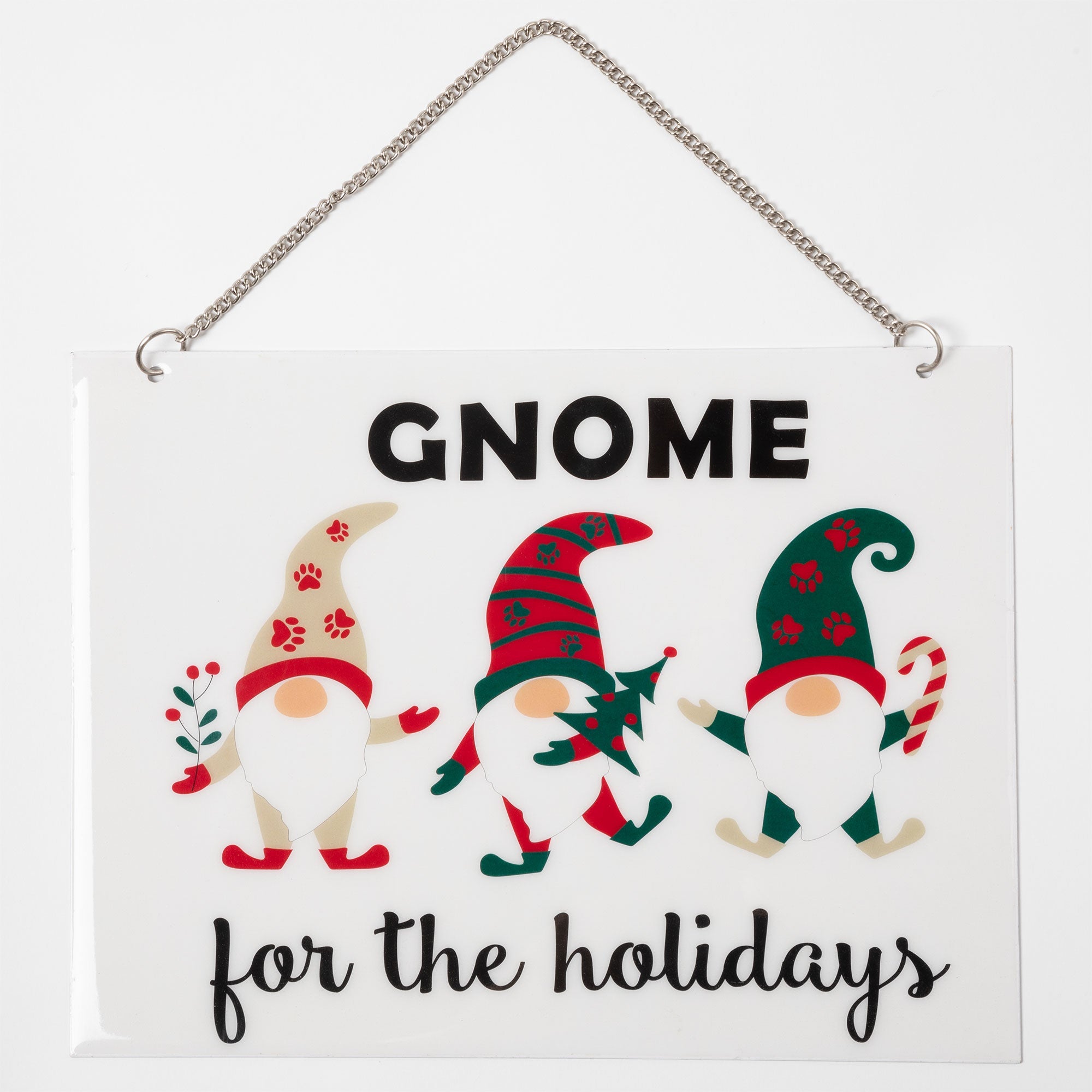 Gnome For The Holiday Outdoor Sign - Aaria Tees Aaria Tees