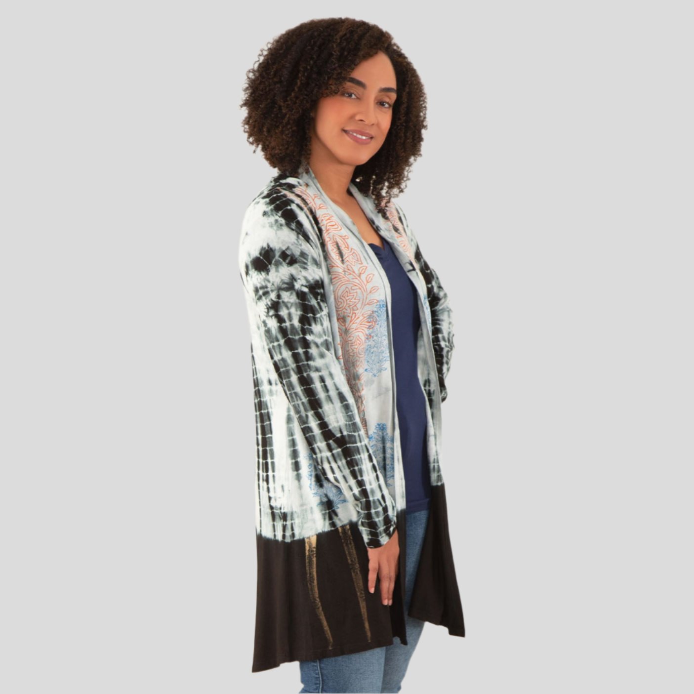 On the Breeze Lightweight Open Cardigan - Aaria Tees Aaria Tees