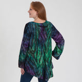 Peruvian Wings Long Sleeve Tunic - Aaria Tees Aaria Tees