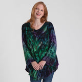 Peruvian Wings Long Sleeve Tunic - Aaria Tees Aaria Tees