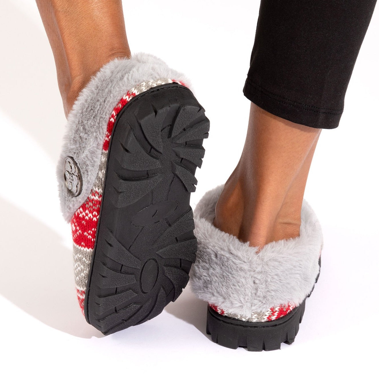 Paw Knit Clog Slippers - Aaria Tees Aaria Tees