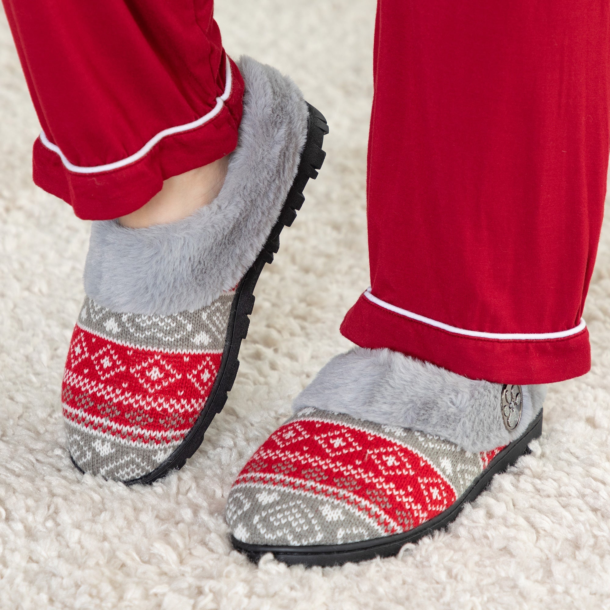 Paw Knit Clog Slippers - Aaria Tees Aaria Tees