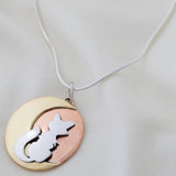 Moonlight Fox Necklace - Aaria Tees Aaria Tees