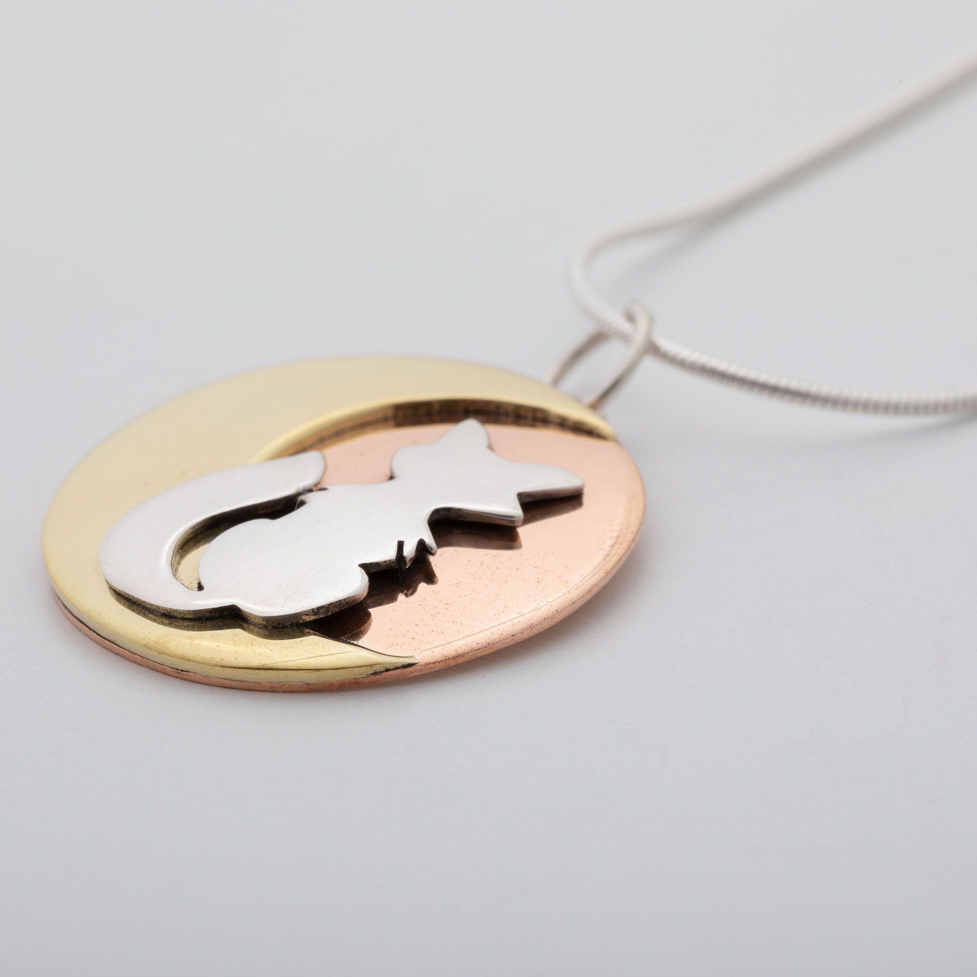 Moonlight Fox Necklace - Aaria Tees Aaria Tees