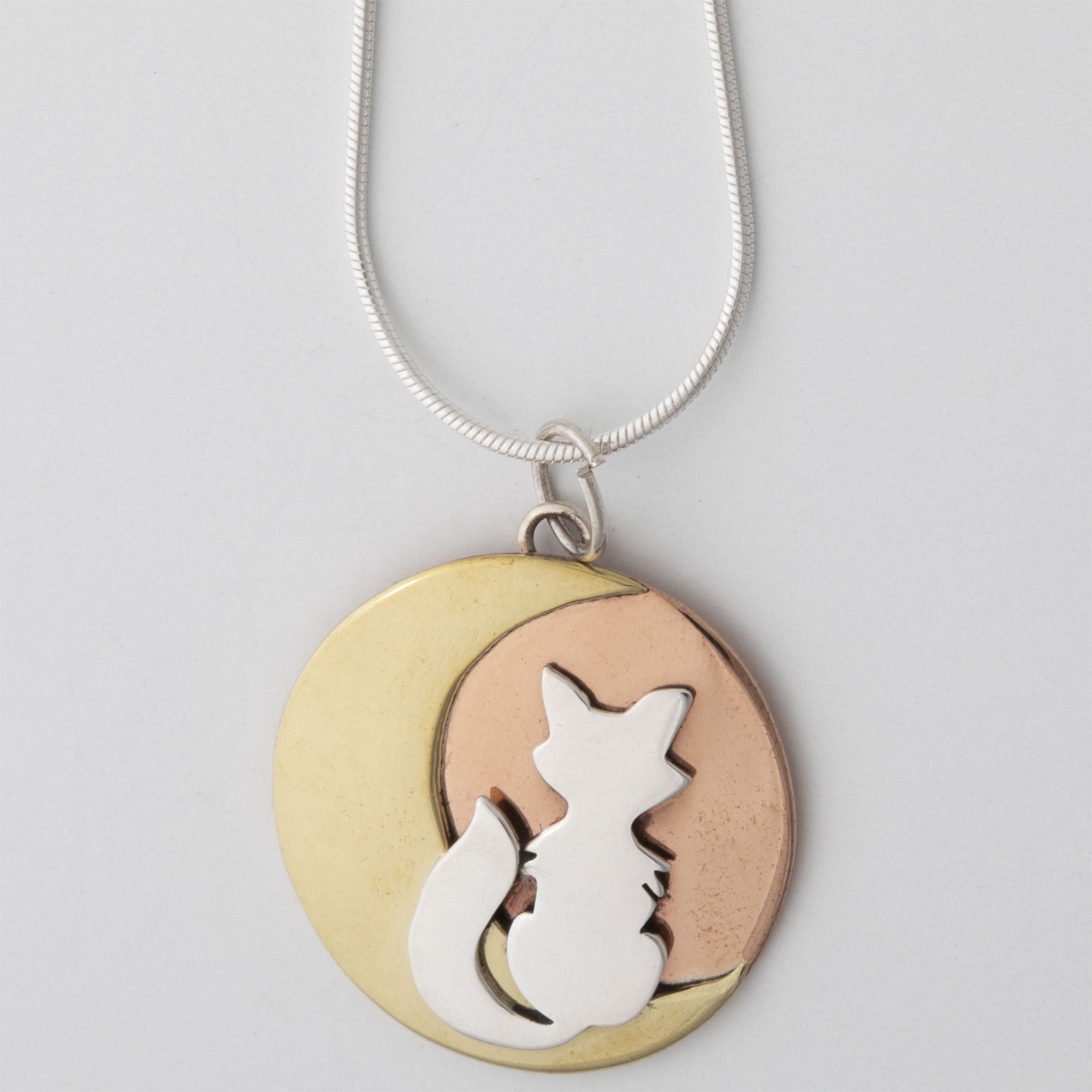 Moonlight Fox Necklace - Aaria Tees Aaria Tees