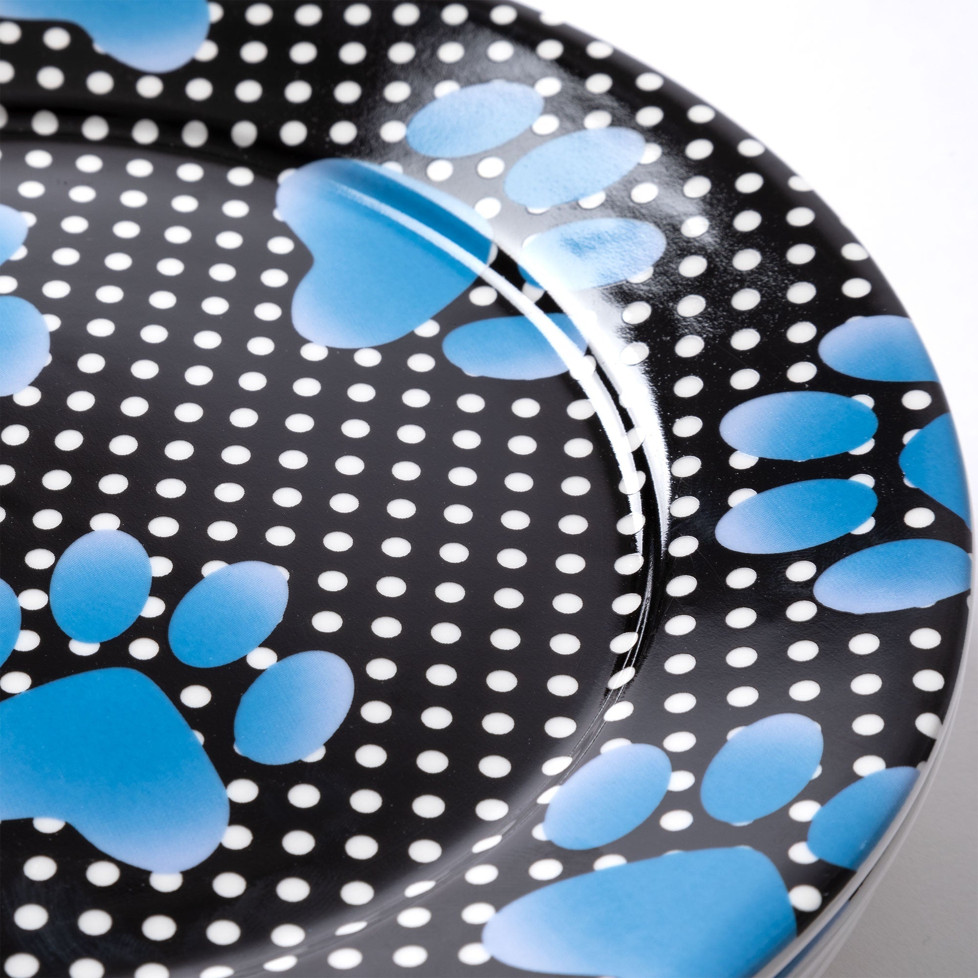Paw Print Salad Plates - Set of 4 - Aaria Tees Aaria Tees