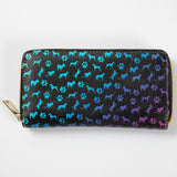 Rainbow Pets Zip Around Wallet - Aaria Tees Aaria Tees