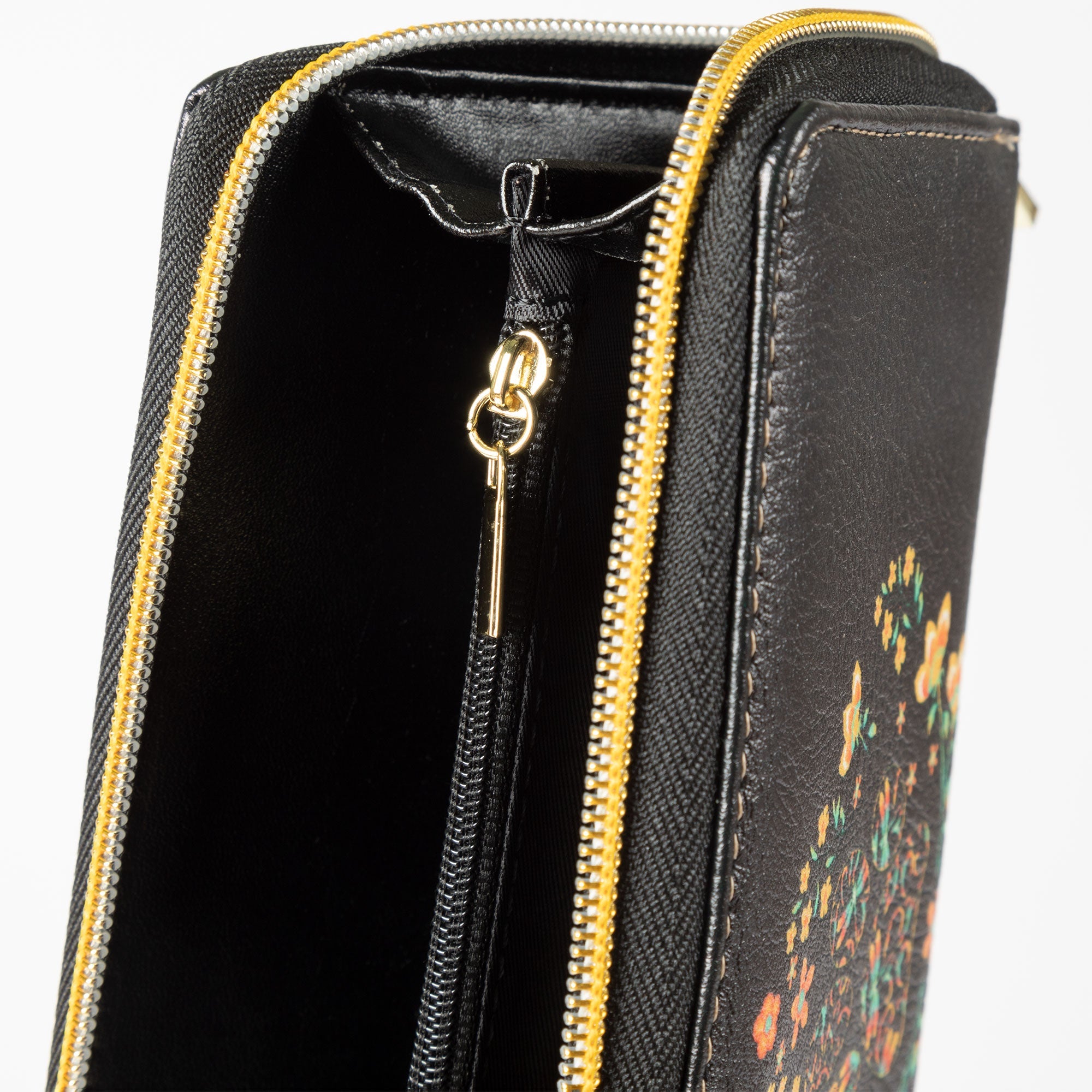 Floral Paw Zip Around Wallet - Aaria Tees Aaria Tees