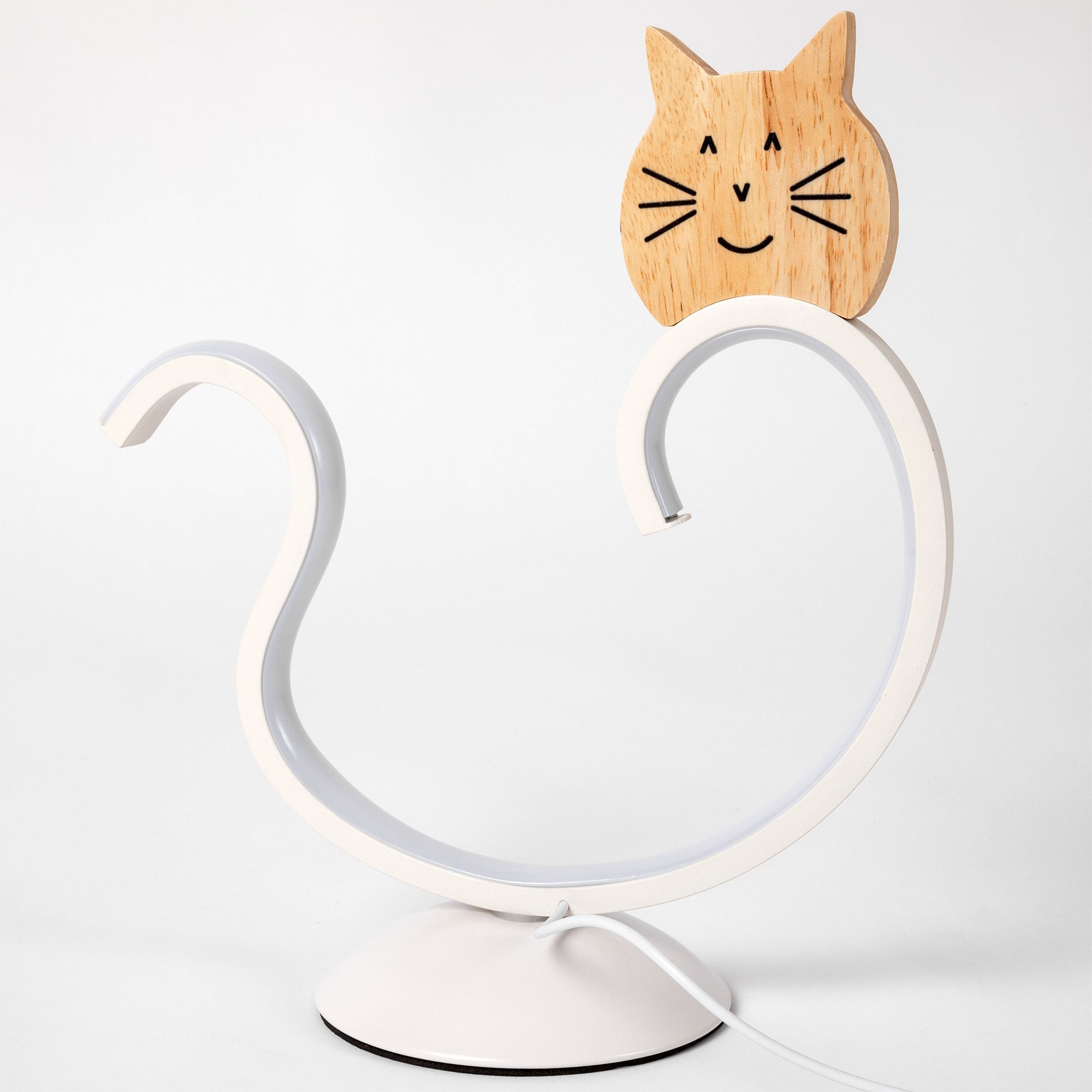 Curvy Kitty Table Lamp - Aaria Tees Aaria Tees