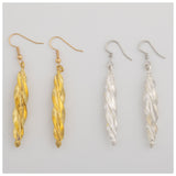 Fulani Spiral Djenne Drop Earrings - Aaria Tees Aaria Tees