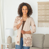 Pop of Paw Long Cardigan - Aaria Tees Aaria Tees