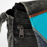 Rising Sun Stone Washed Messenger Bag - Aaria Tees Aaria Tees