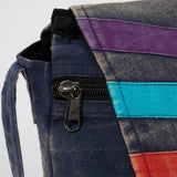 Rising Sun Stone Washed Messenger Bag - Aaria Tees Aaria Tees