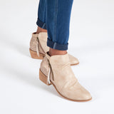 Corkys Butternut Side Zip Ankle Boots - Aaria Tees Aaria Tees
