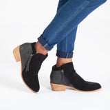 Corkys Butternut Side Zip Ankle Boots - Aaria Tees Aaria Tees