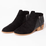 Corkys Butternut Side Zip Ankle Boots - Aaria Tees Aaria Tees