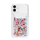 Glitter Phone Card Holder - Aaria Tees Aaria Tees
