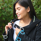 Twists and Turns Fleece Wrap Jacket - Aaria Tees Aaria Tees