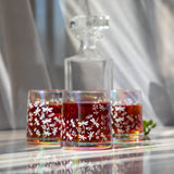 Pearl Iridescent Glass - Set of 4 - Aaria Tees Aaria Tees