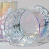 Pearl Iridescent Glass - Set of 4 - Aaria Tees Aaria Tees
