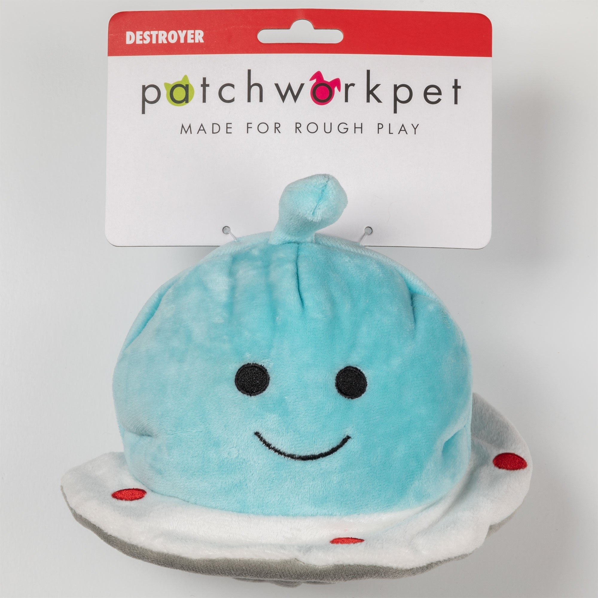Patchwork Pet Spaceship with Alien 5-inch - Aaria Tees Aaria Tees