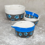 Paw Prints Ceramic Measuring Cup Set - Aaria Tees Aaria Tees