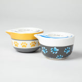 Paw Prints Ceramic Measuring Cup Set - Aaria Tees Aaria Tees