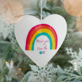 Meet You Over the Rainbow Bridge Ornament - Aaria Tees Aaria Tees