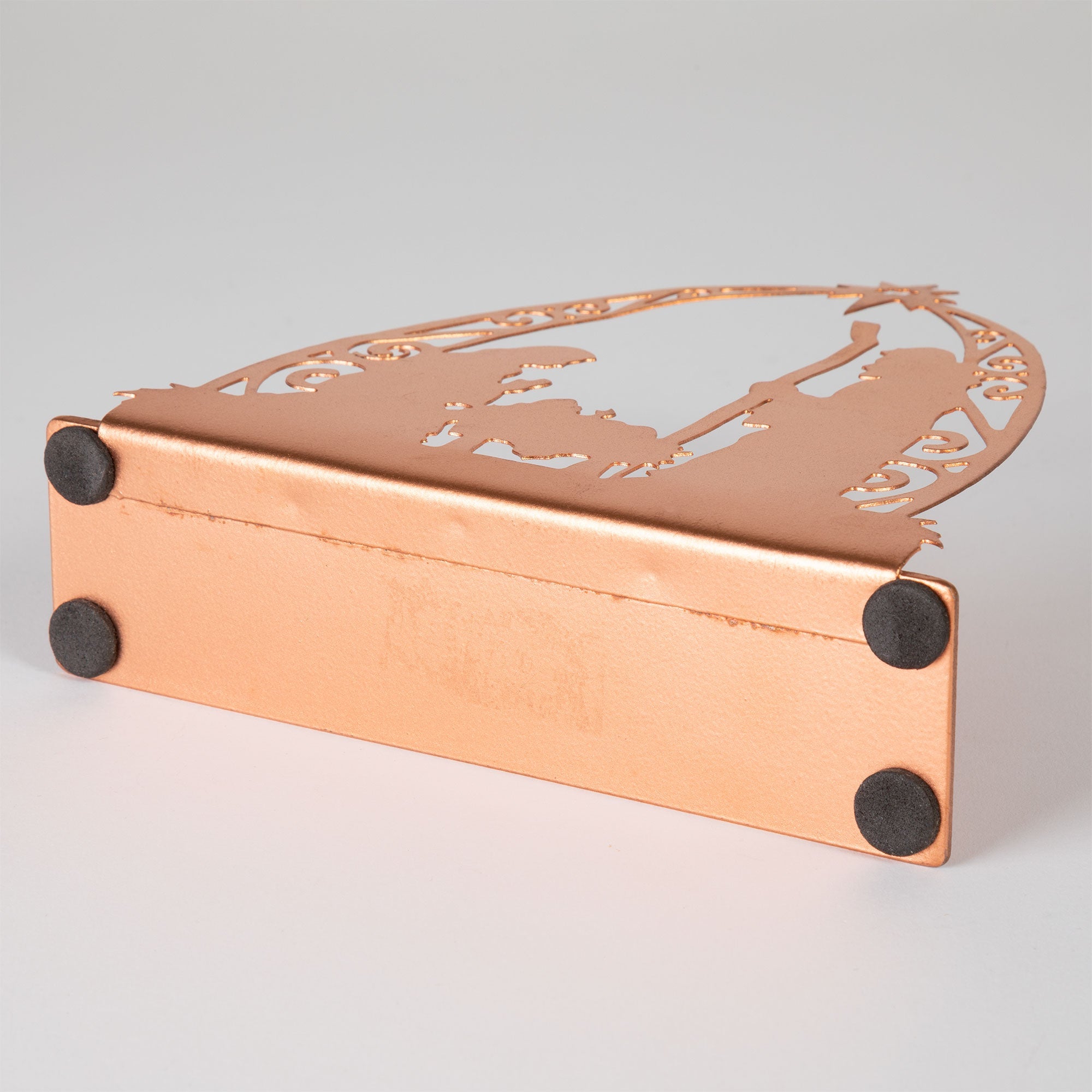 Rose Gold Nativity Tea Light Candle Holder - Aaria Tees Aaria Tees