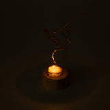 Silhouette Of Beauty Tealight Candle Holder - Aaria Tees Aaria Tees