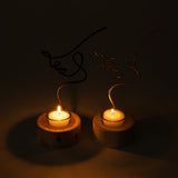 Silhouette Of Beauty Tealight Candle Holder - Aaria Tees Aaria Tees