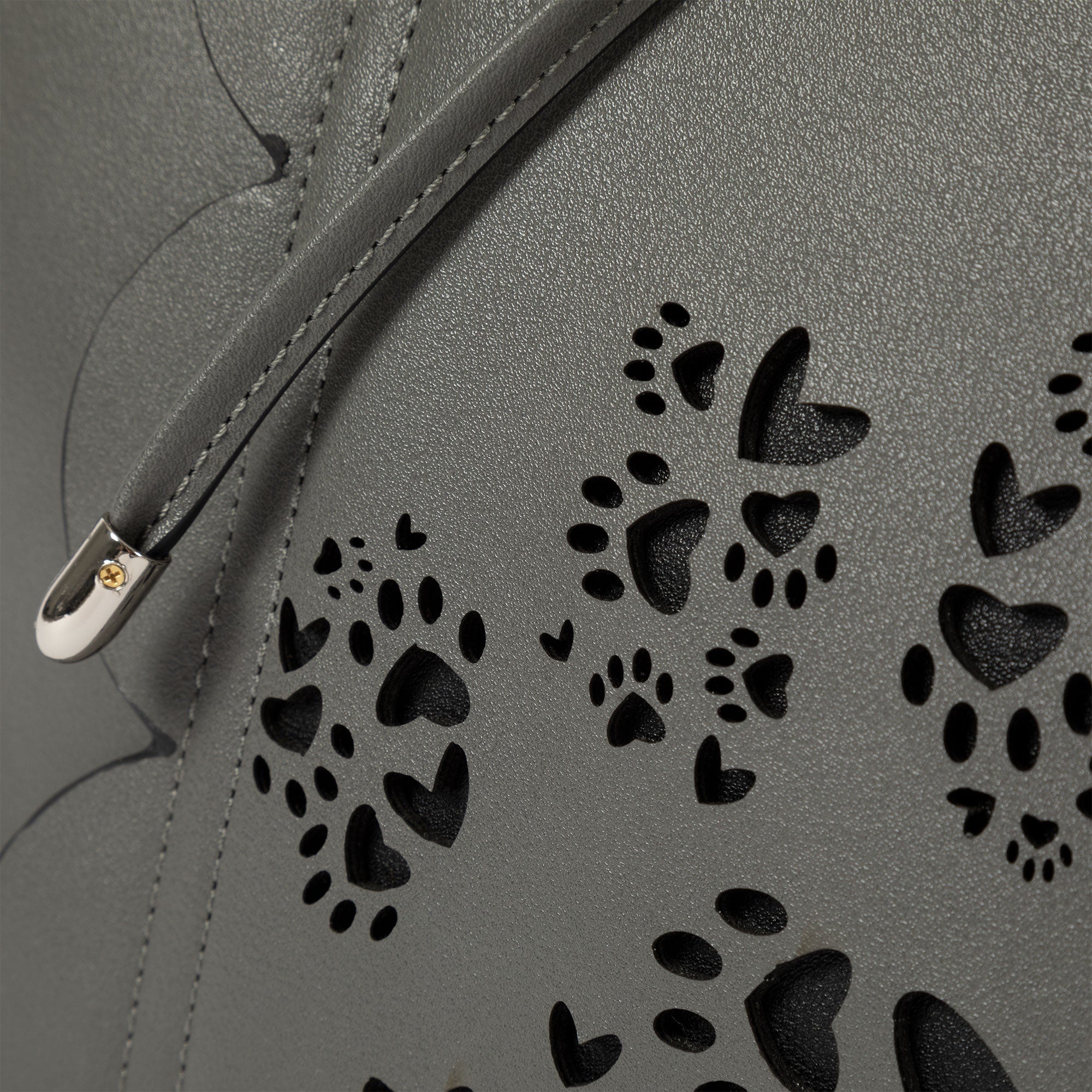 Bow & Hearts Paw Print Handbag - Aaria Tees Aaria Tees
