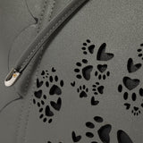 Bow & Hearts Paw Print Handbag - Aaria Tees Aaria Tees