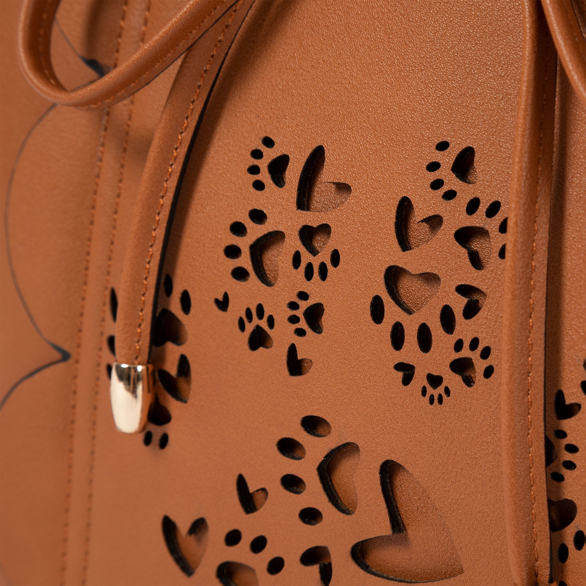 Bow & Hearts Paw Print Handbag - Aaria Tees Aaria Tees