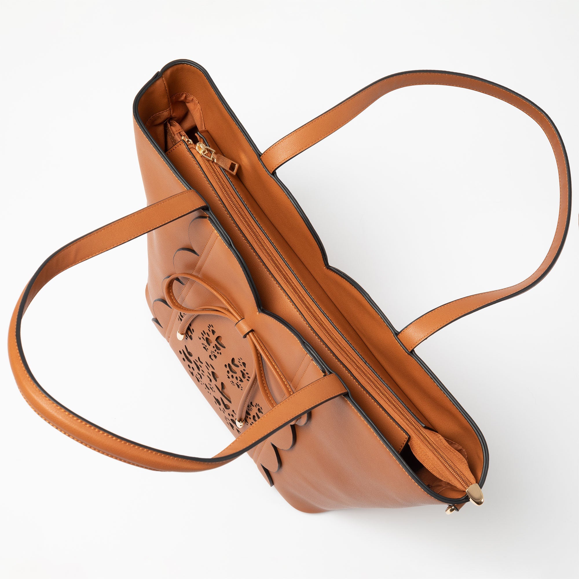 Bow & Hearts Paw Print Handbag - Aaria Tees Aaria Tees