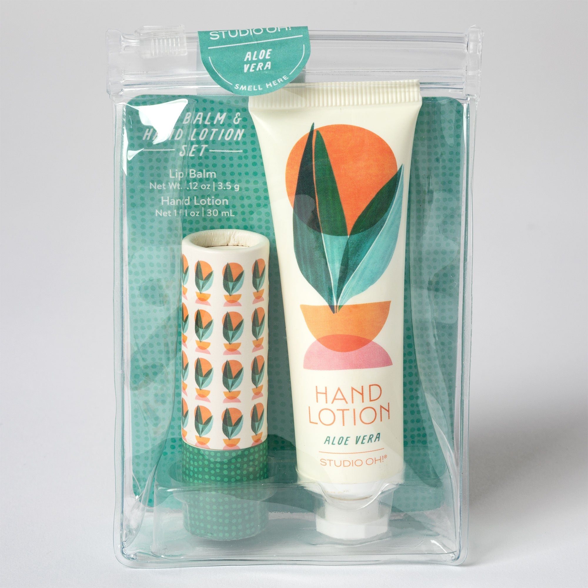 Aloe Vera Hand Lotion & Lip Balm Gift Set - Aaria Tees Aaria Tees