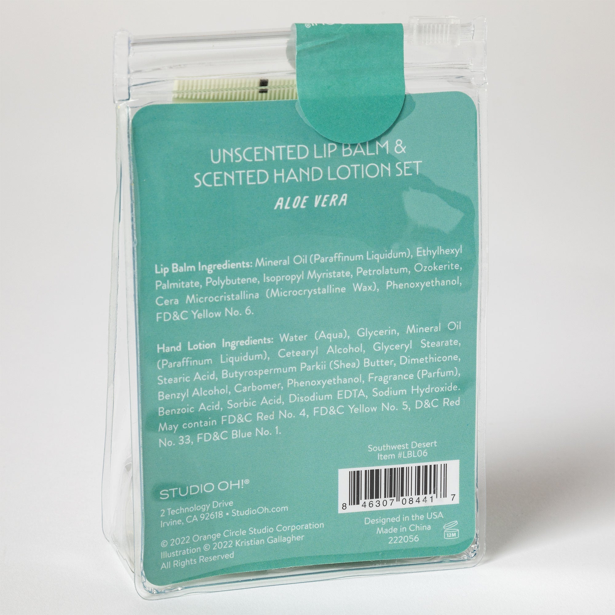 Aloe Vera Hand Lotion & Lip Balm Gift Set - Aaria Tees Aaria Tees