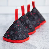Paw Prints Hot Lid Handle Hat - Set of 4 - Aaria Tees Aaria Tees